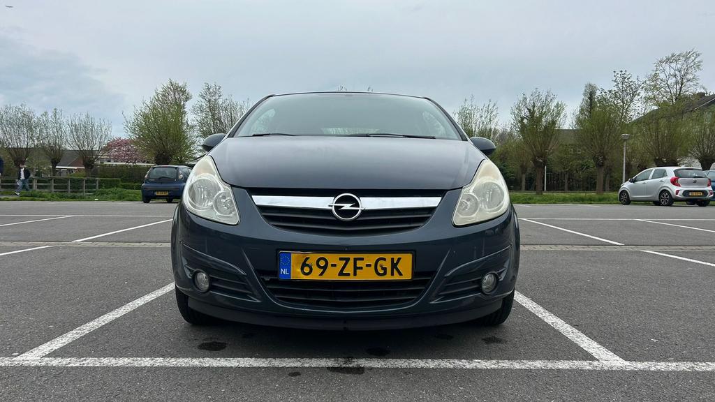 Opel Corsa 1.2 16V 3D WR 2008 Grijs, Auto's, Opel, Particulier, Corsa, Benzine, B, Hatchback, Handgeschakeld, Origineel Nederlands