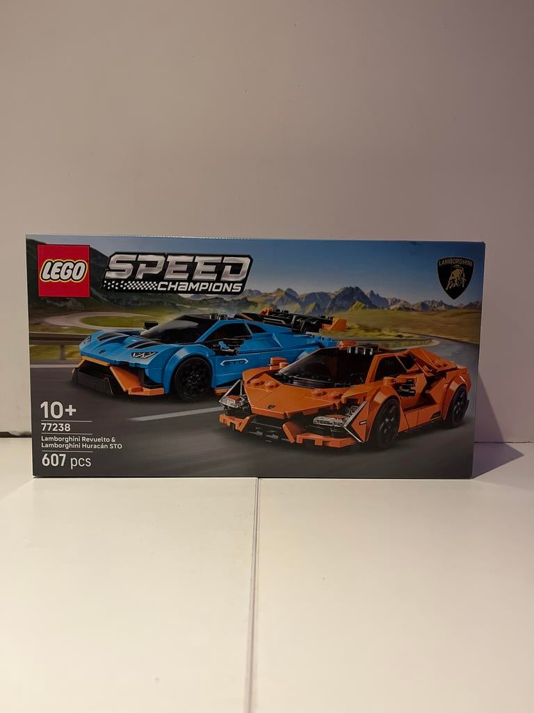 LEGO Speed Champions 77238 Lamborghini Revuelto & Huracán ST, Lego, Nieuw, Complete set, Inclusief instructies