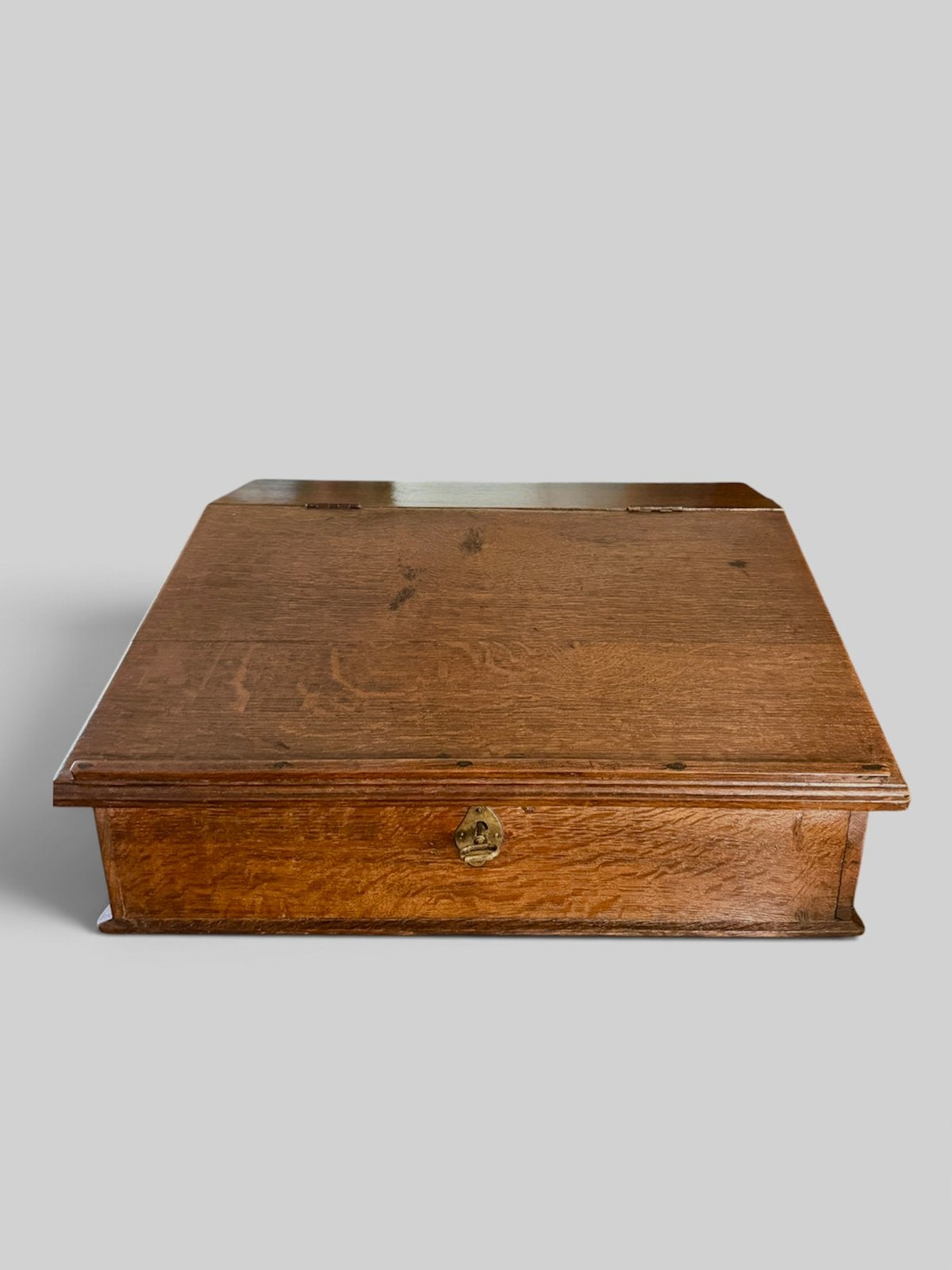 Antieke Engelse Bijbelbox , Eiken, 18e Eeuw, Antiek en Kunst, Ophalen