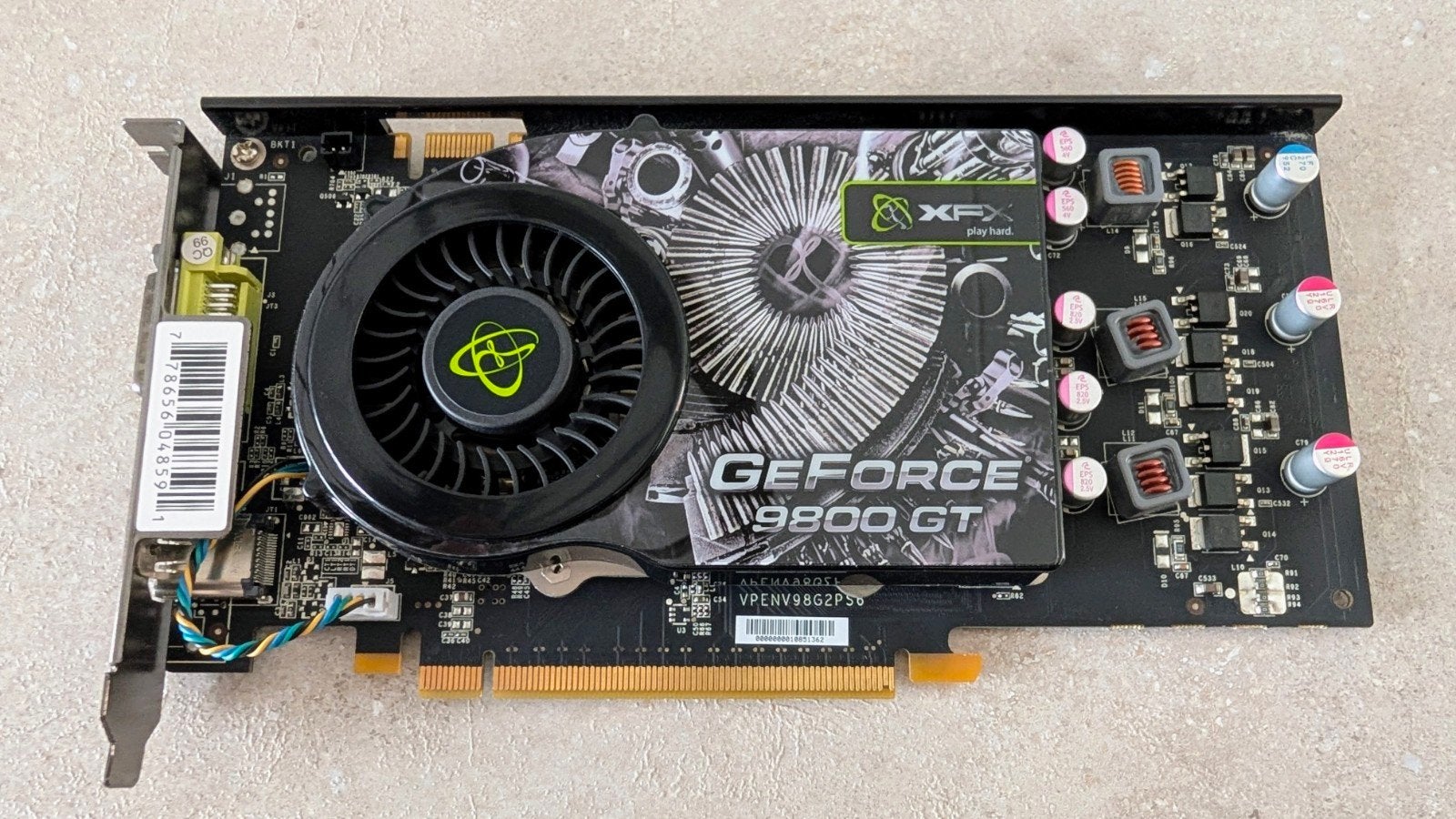 XFX NVIDIA GeForce 9800 GT 512MB GDDR3 PCIe – XFX Edition, Ophalen of Verzenden