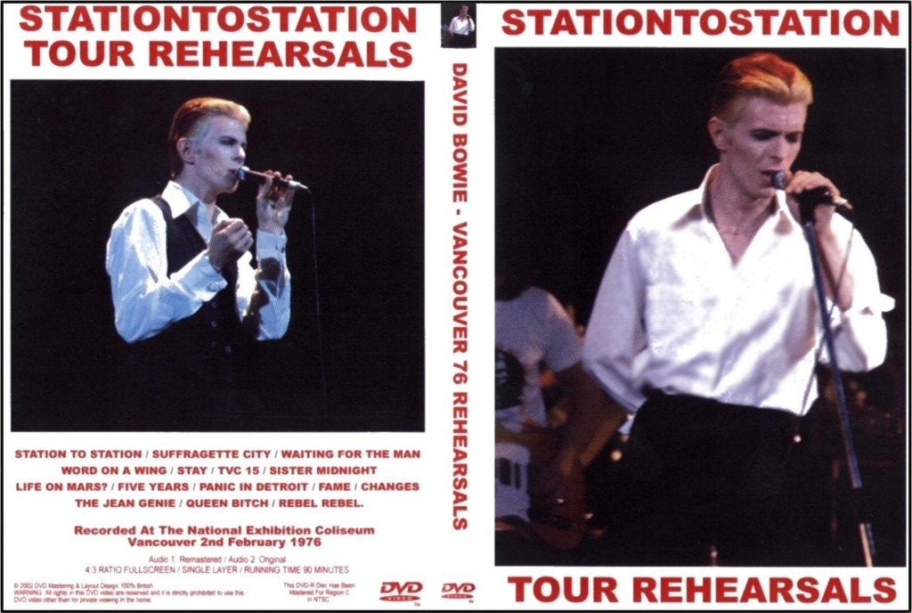 David Bowie station to station tour rehearsals 1976, Alle leeftijden, Verzenden, Nieuw in verpakking, Concert