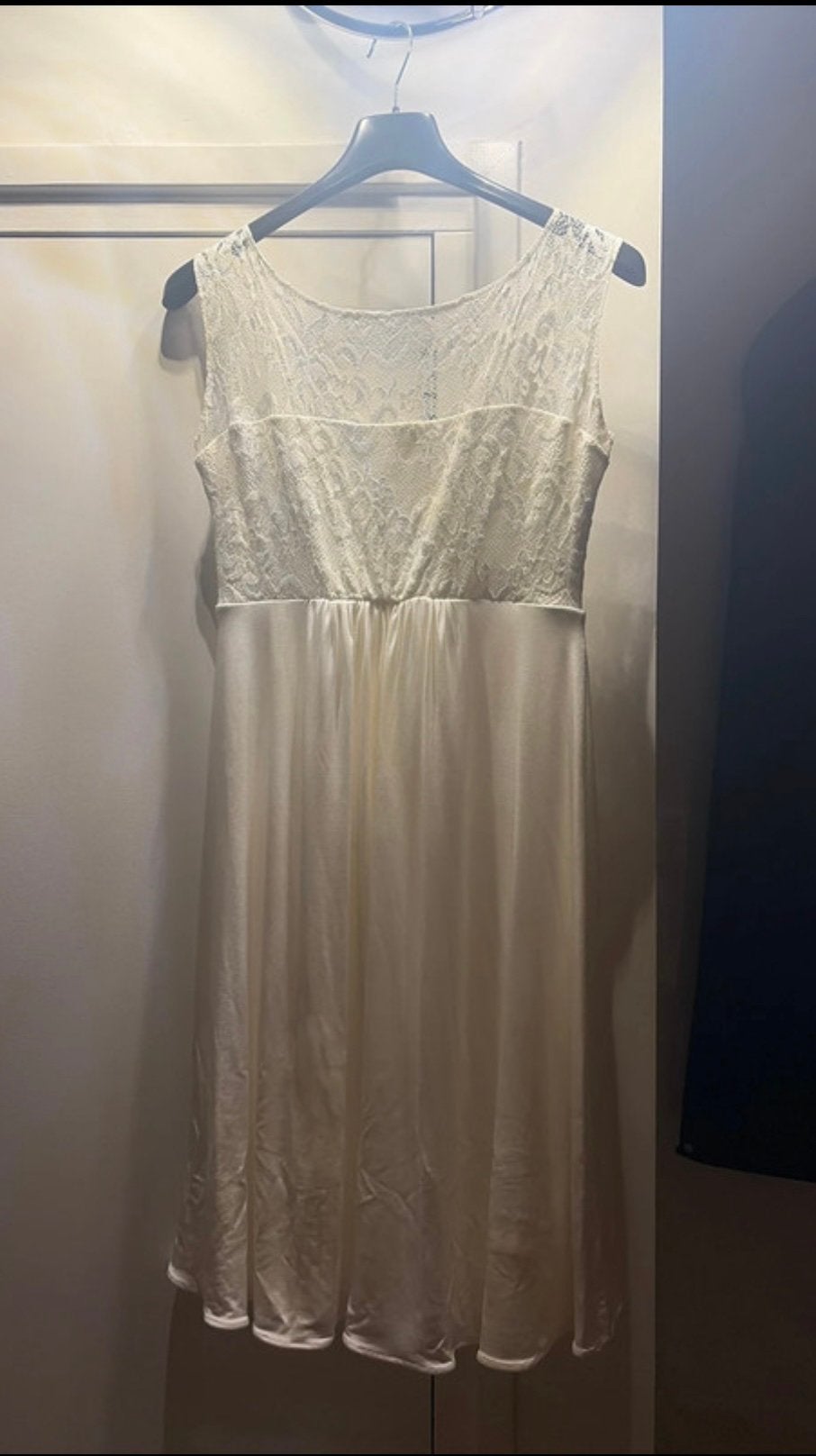 Tiffany Rose zwangerschapsjurk – maat 2 ( 38)– crème/wit, Maat 38/40 (M), Overige typen, Wit, Ophalen of Verzenden
