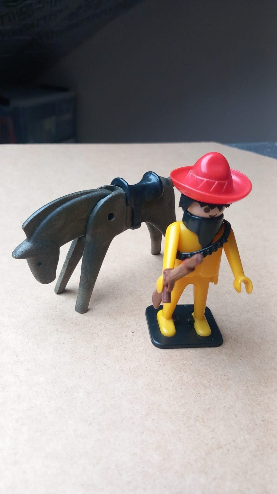 Playmobil 3343 Mexicaanse bandiet met paard, Complete set, Ophalen of Verzenden, Zo goed als nieuw, Figuren
