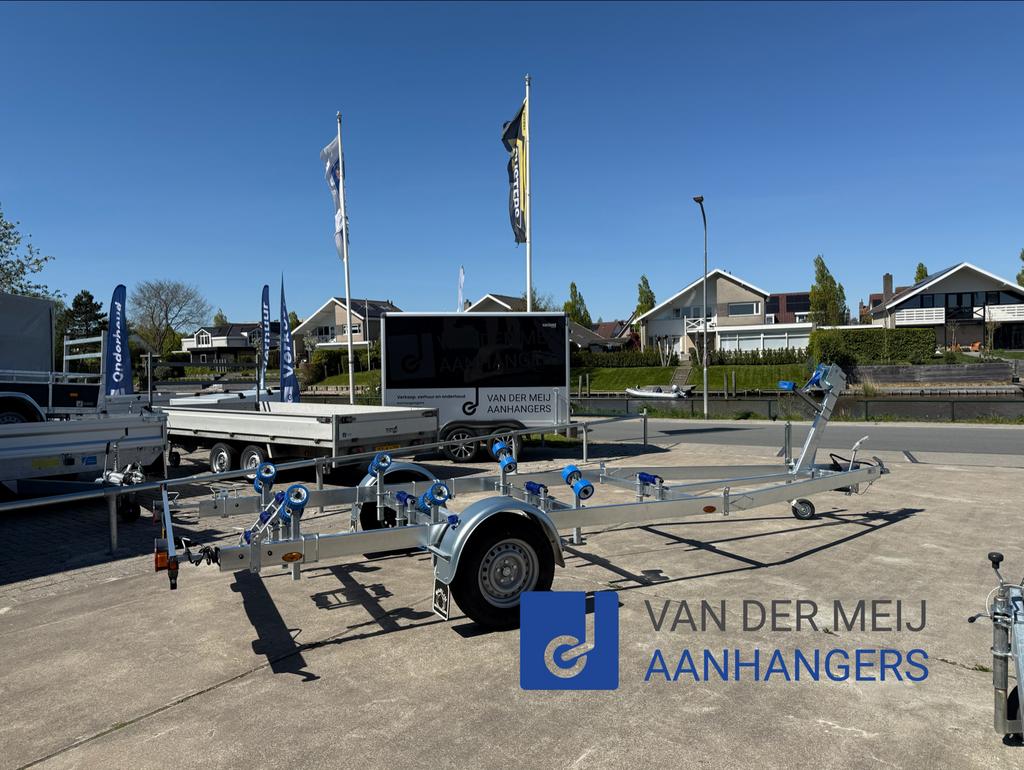 Marlin Boottrailer 1500kg, Watersport en Boten, Boottrailers, Ophalen, Minder dan 1500 kg, Gebruikt, 6 tot 9 meter