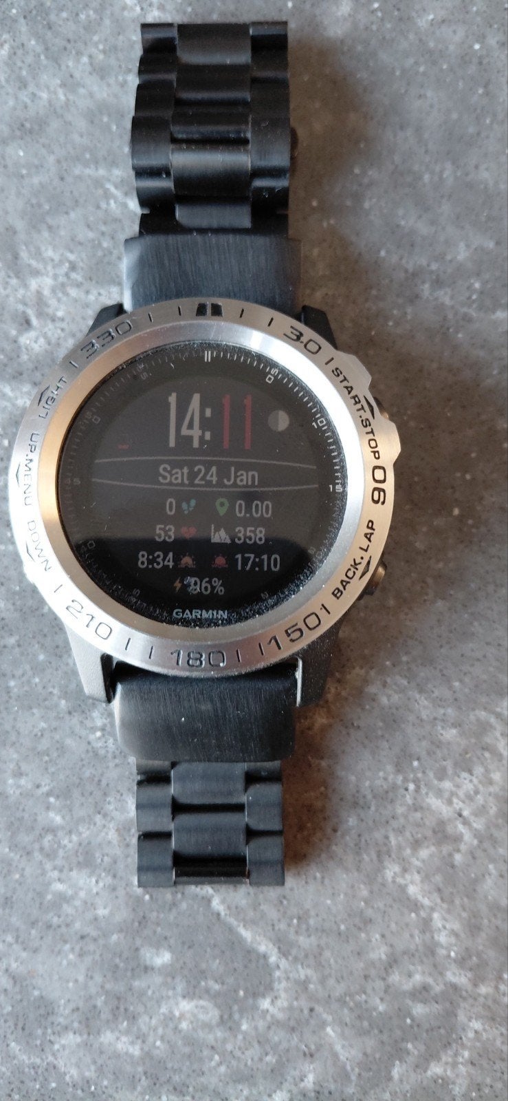 Garmin Fenix 3 HR sporthorloge.



In zeer goede staat, wein, Zwart, Garmin, Ophalen of Verzenden, Zo goed als nieuw