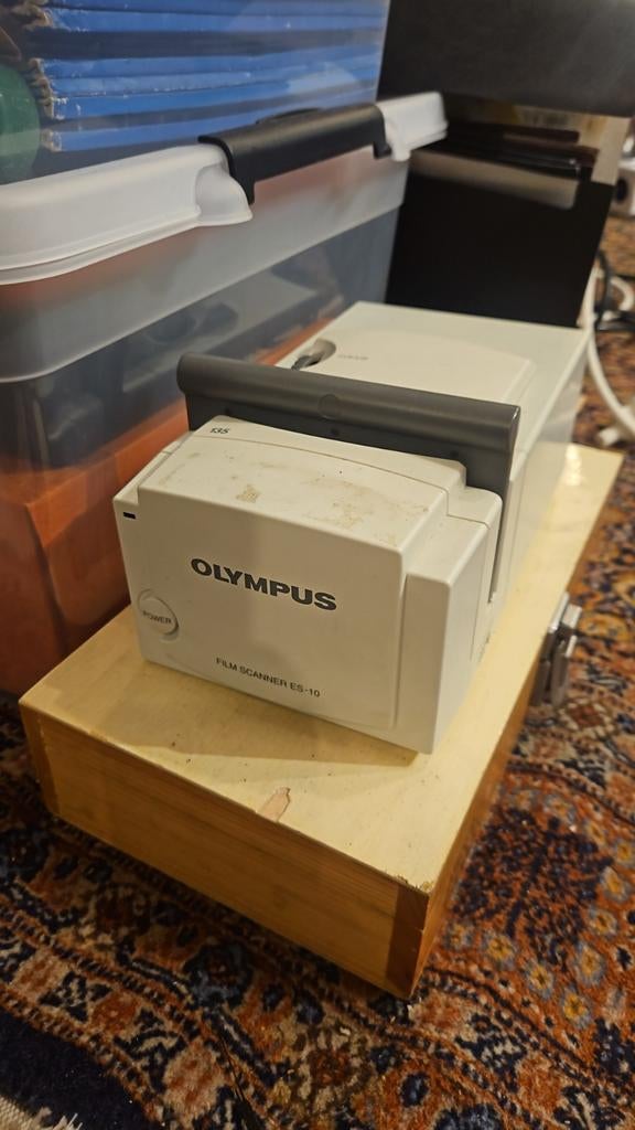 Olympus Filmscanner ES-10 - Diascanner, Ophalen of Verzenden, Gebruikt, Diascanner, Olympus