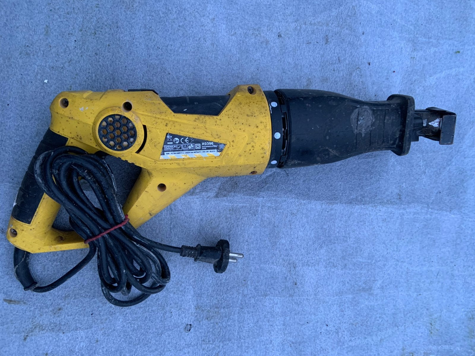 Powerplus Reciprozaag - Gebruikt, Ophalen, Gebruikt, 600 tot 1200 watt, 30 tot 70 mm