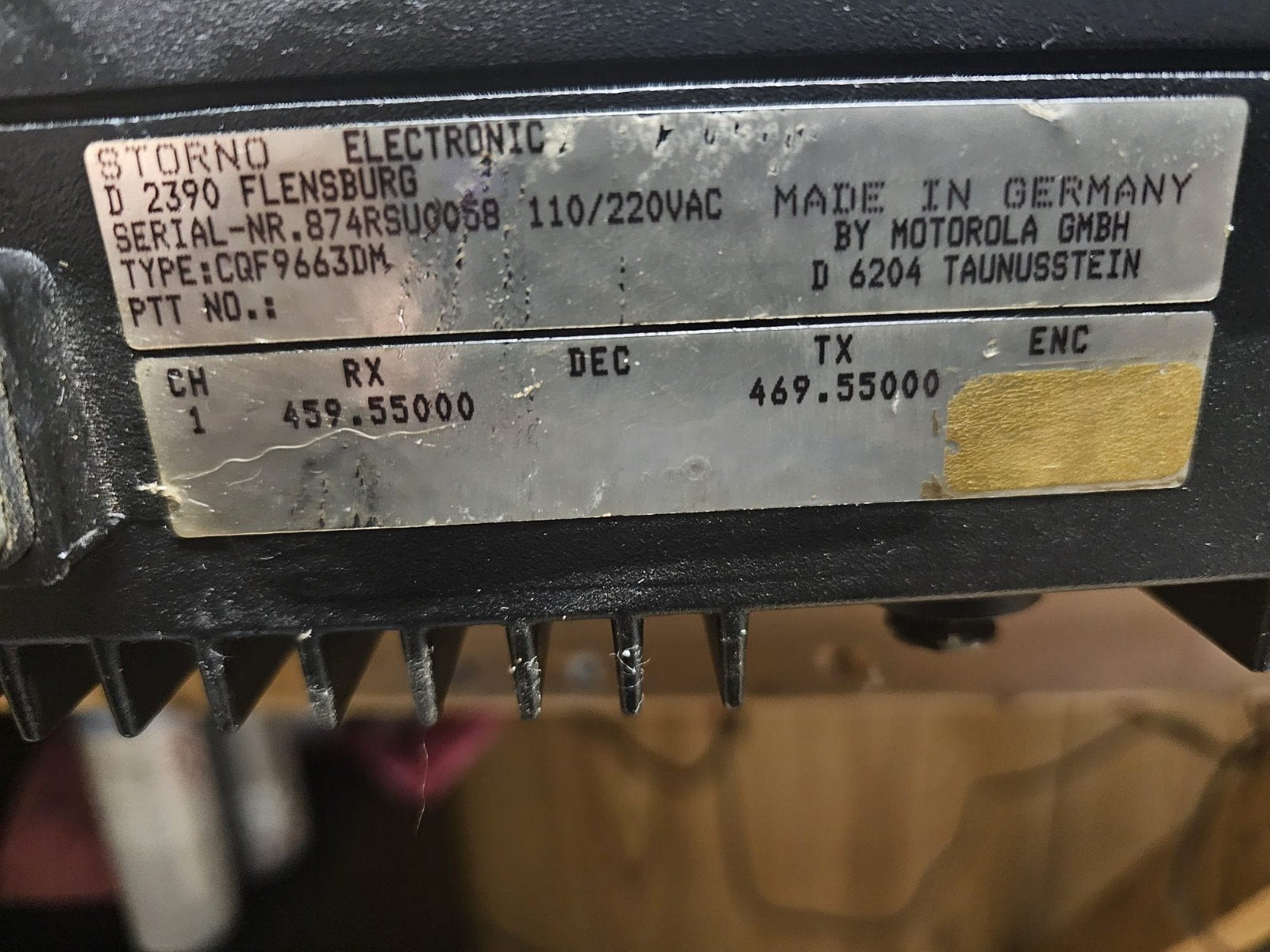 Repeater met antenne, Ophalen, Gebruikt, Zender en Ontvanger