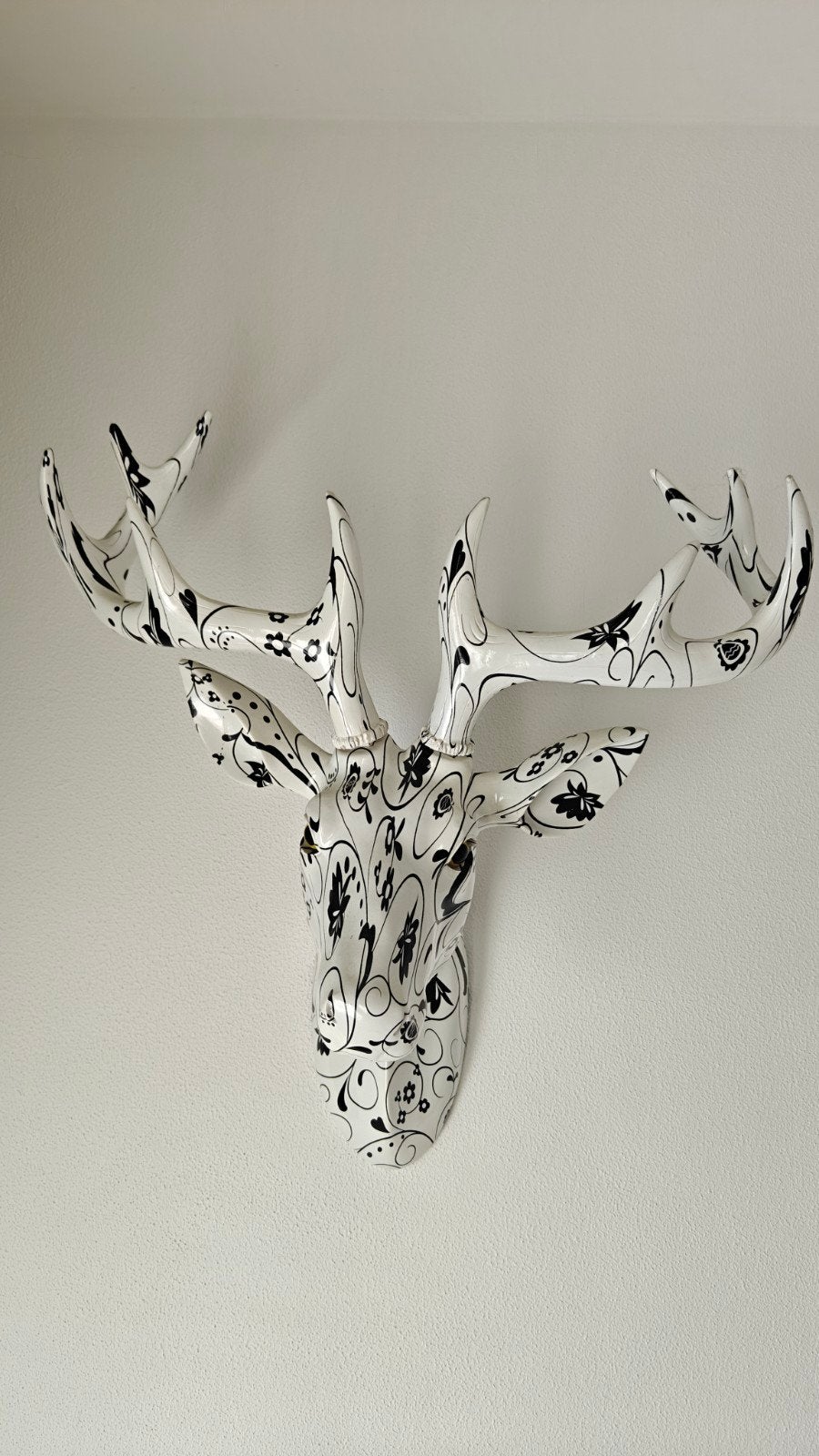 Wanddecoratie Dierenhoofden - Hert, Giraffe, Zebra, Ophalen, Wandsculptuur, Meerkleurig, Zo goed als nieuw