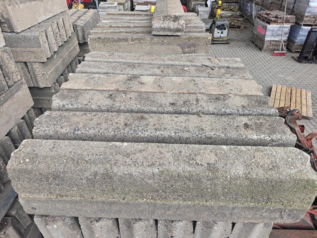 Trottoirband 13/15x25x100 B13, Ophalen, Gebruikt, Overige typen, 10 m² of meer