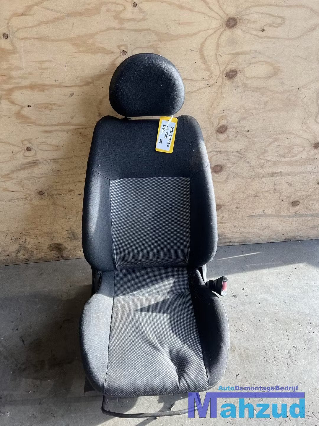 OPEL CORSA C 5 DEURS STOEL rechts passagiersstoel 2000-2004, Gebruikt, Opel Automobile GmbH, Ophalen of Verzenden, Kontakt@opel-infoservice.de