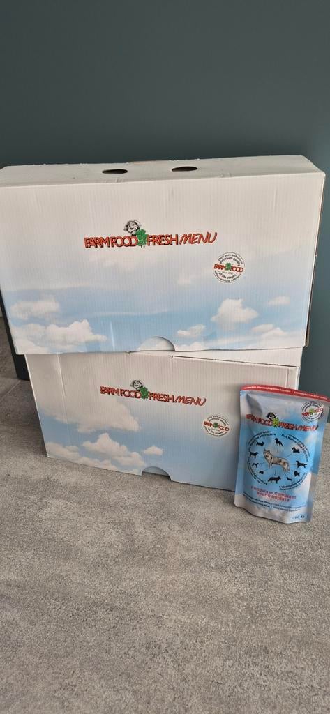 Farm Food Fresh Menu Rundvlees compleet 32x 125 gram, Dieren en Toebehoren, Ophalen, Hond