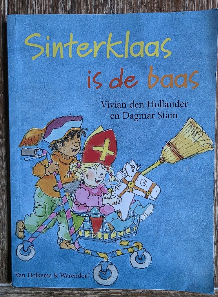 Sinterklaas is de baas - Lisa en Jimmy Vivian den Hollander, Boeken, Vivian den Hollander en Dagmar Stam, Fictie algemeen, Jongen of Meisje