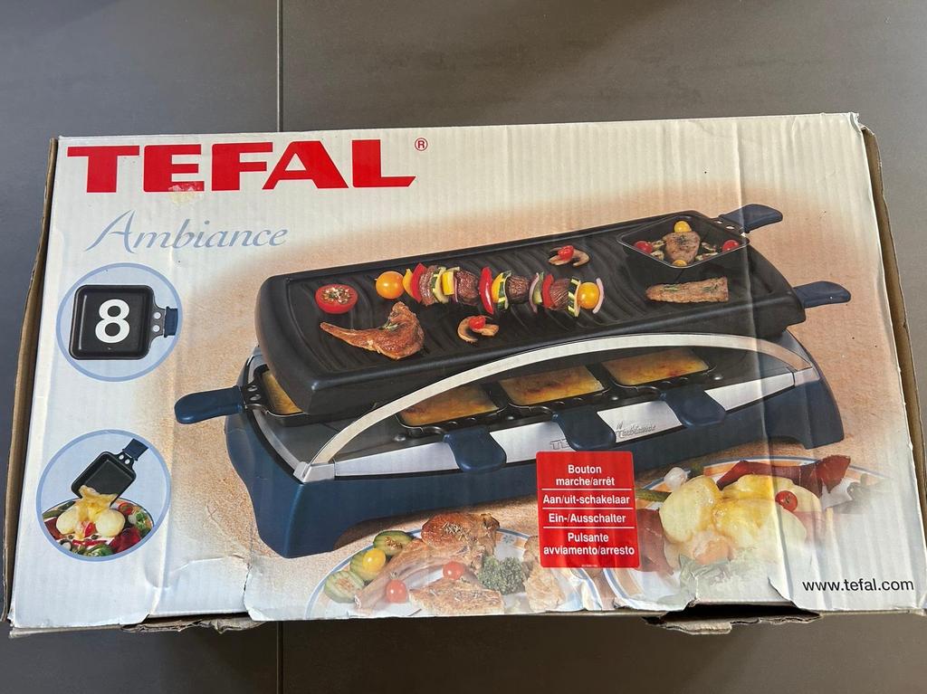 Tefal Gourmetset Ambiance 8 personen - Zo goed als nieuw, Ophalen of Verzenden, Zo goed als nieuw, 8 personen of meer