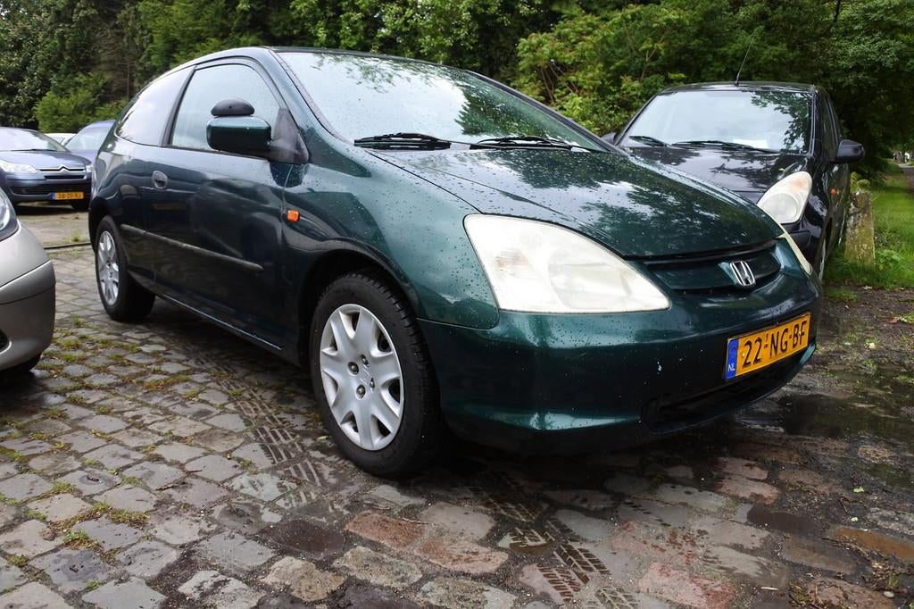 Honda Civic 1.4i LS nw apk 8-5-2027 256 dkm koude airco goed, Voorwielaandrijving, Stof, Gebruikt, 4 cilinders