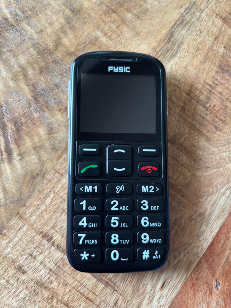 Senioren telefoon Fysic F10 met SOS paniekknop, Telecommunicatie, Mobiele telefoons | Nokia, Ophalen of Verzenden, Zo goed als nieuw