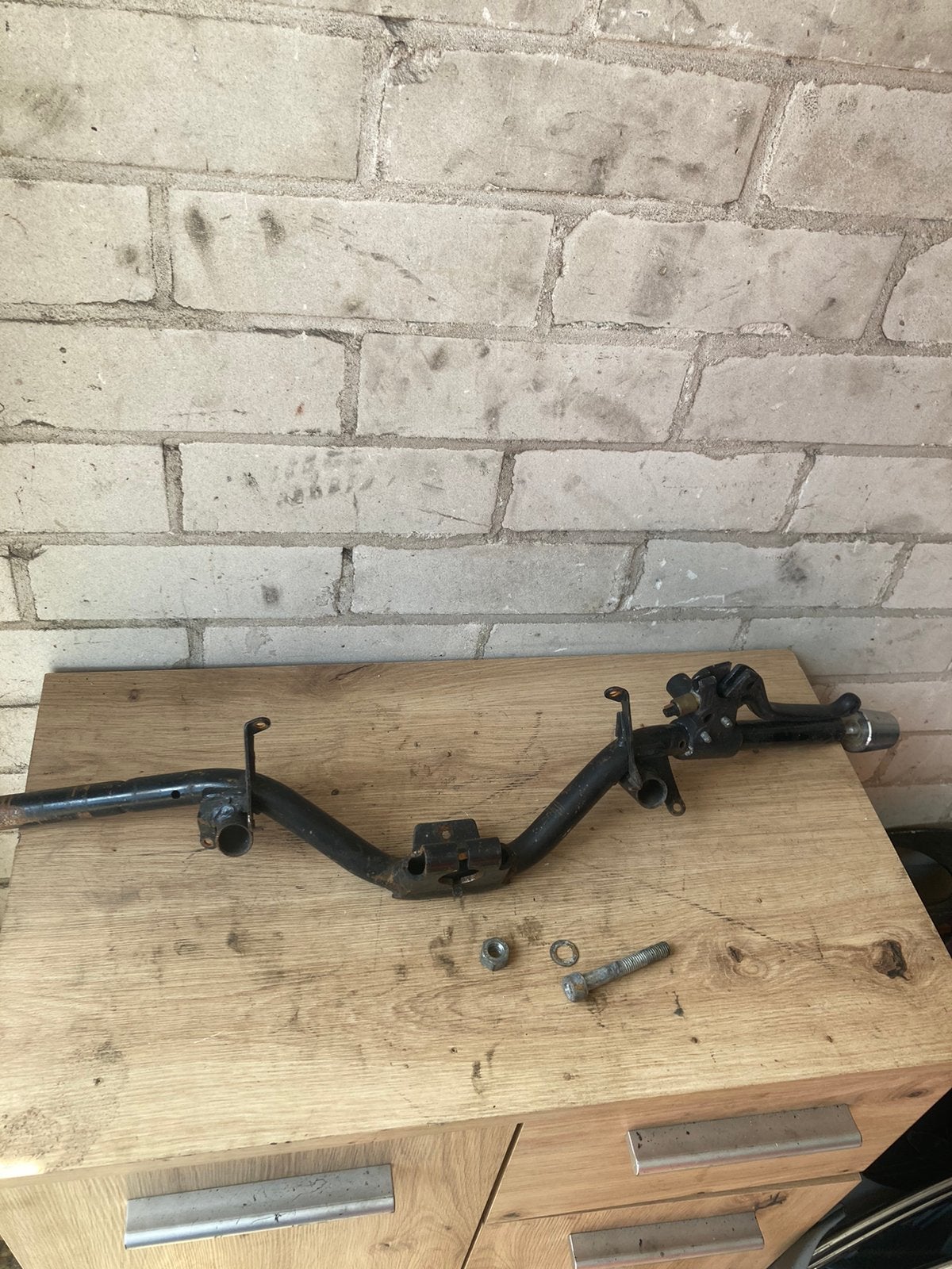 Gilera runner 180 stuur + rem, Ophalen of Verzenden