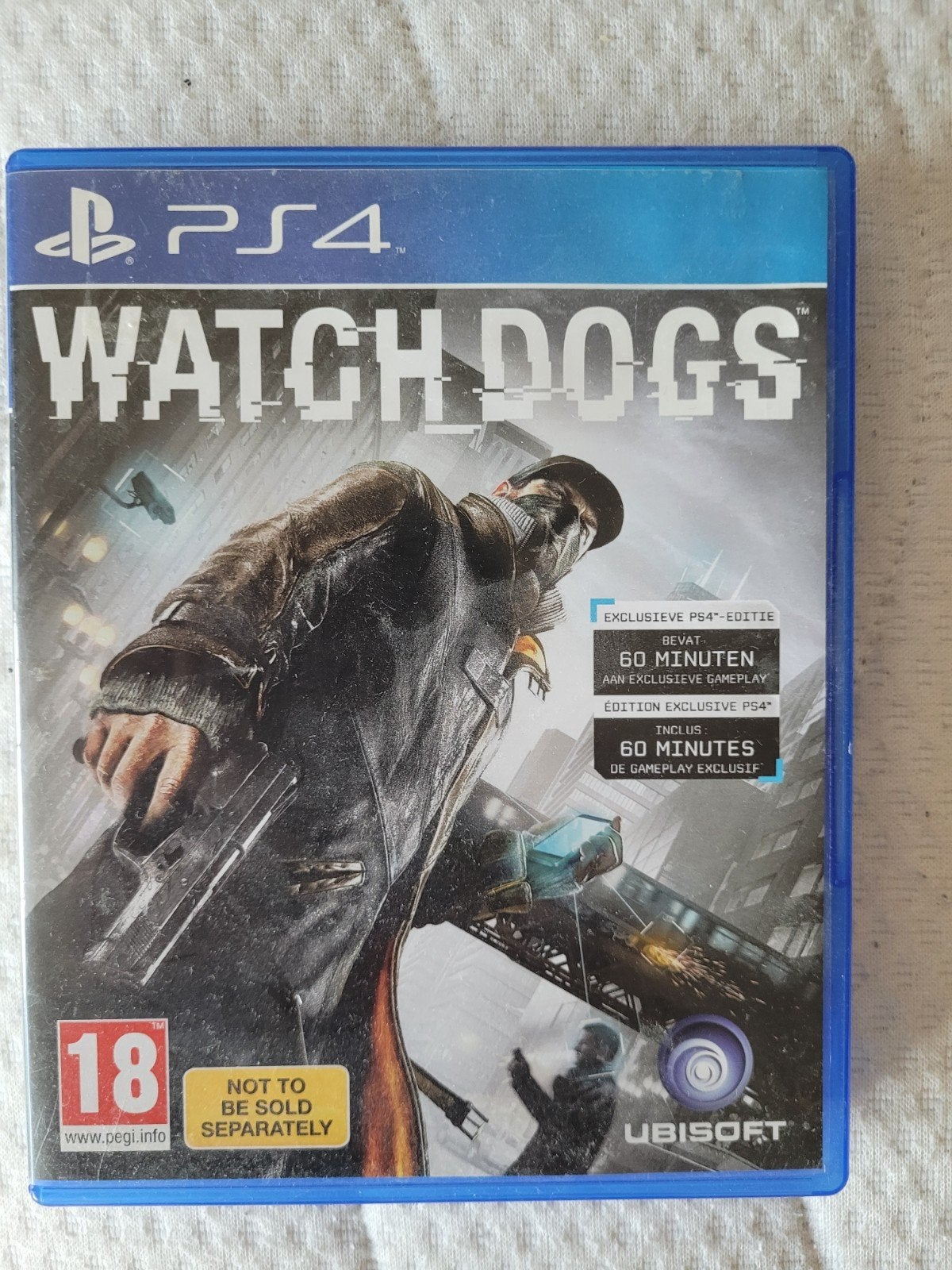 Watch Dogs PS4 - Exclusieve Editie met Extra Gameplay, Avontuur en Actie, Gebruikt, Vanaf 18 jaar, 1 speler