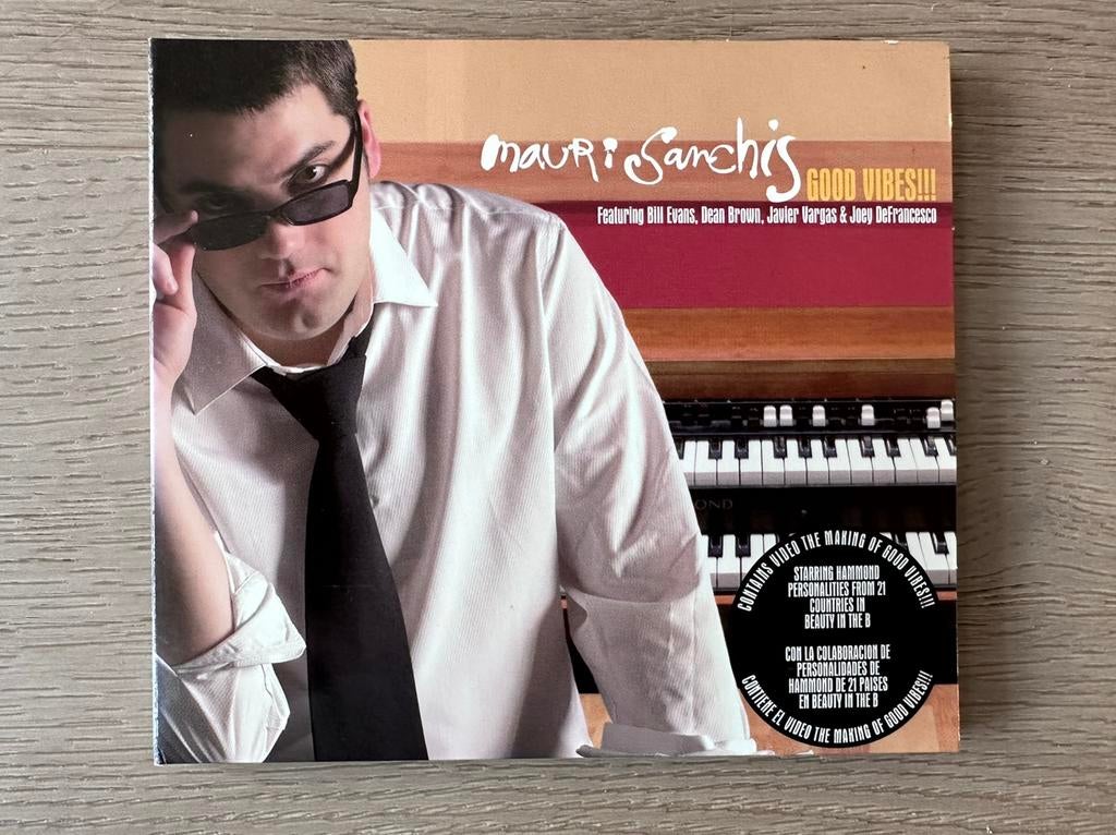CD Mauri Sanchis - Good Vibes!!! (2006), Ophalen of Verzenden, 1980 tot heden, Zo goed als nieuw, Jazz