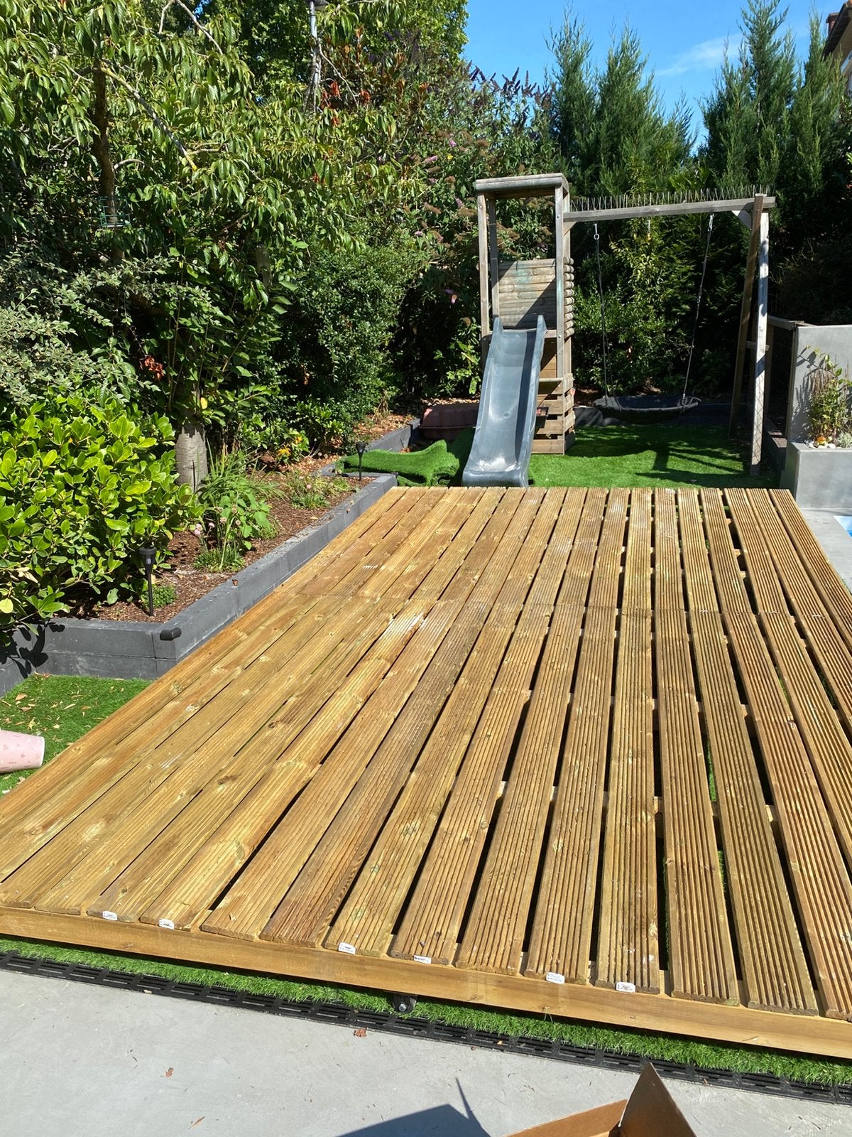 Houten vlonder, Ophalen, Zo goed als nieuw, Hout