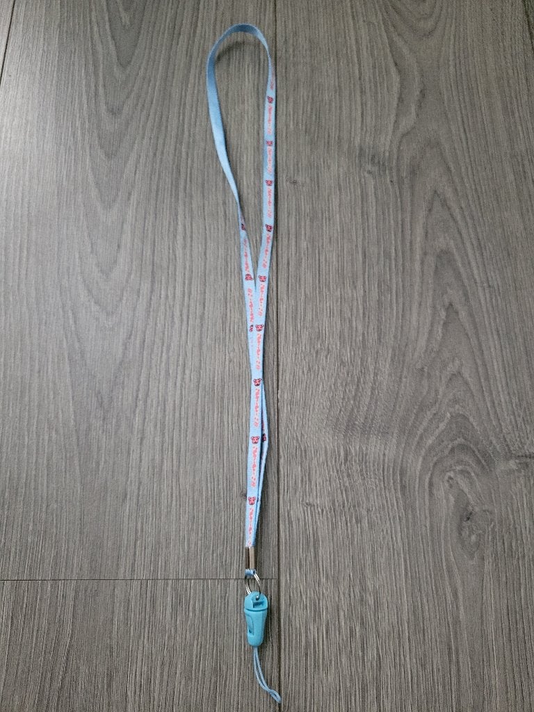 Blauw keycord *nieuw* ~ SJ2903, Ophalen of Verzenden, Nieuw, Blauw