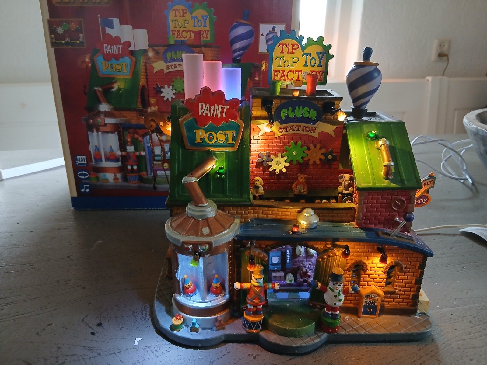 Lemax Tip Top Toy Factory, Ophalen