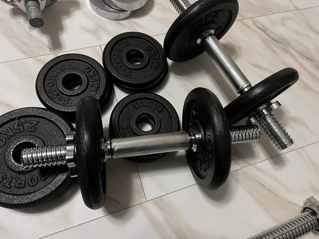 Verstelbare Dumbbells Set, Ophalen, Zo goed als nieuw, Armen, Dumbbell