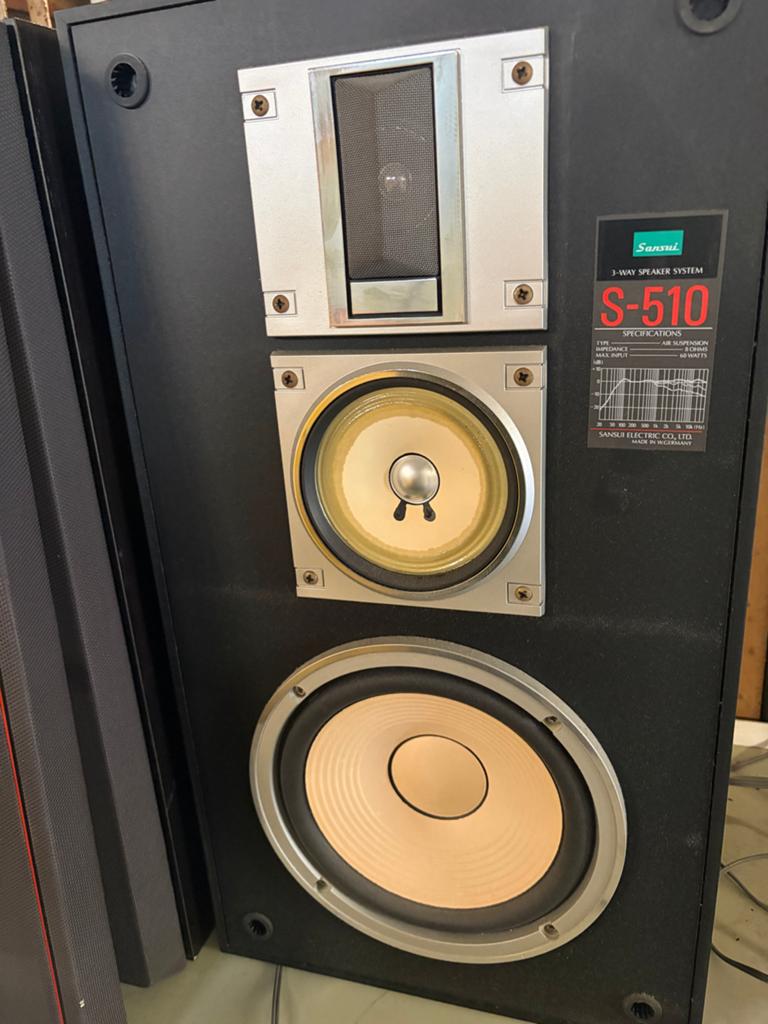 Sansui S-510 Vintage Speakers - Klassiek Geluid, Audio, Tv en Foto, Luidsprekers, Overige merken, Ophalen of Verzenden, Zo goed als nieuw