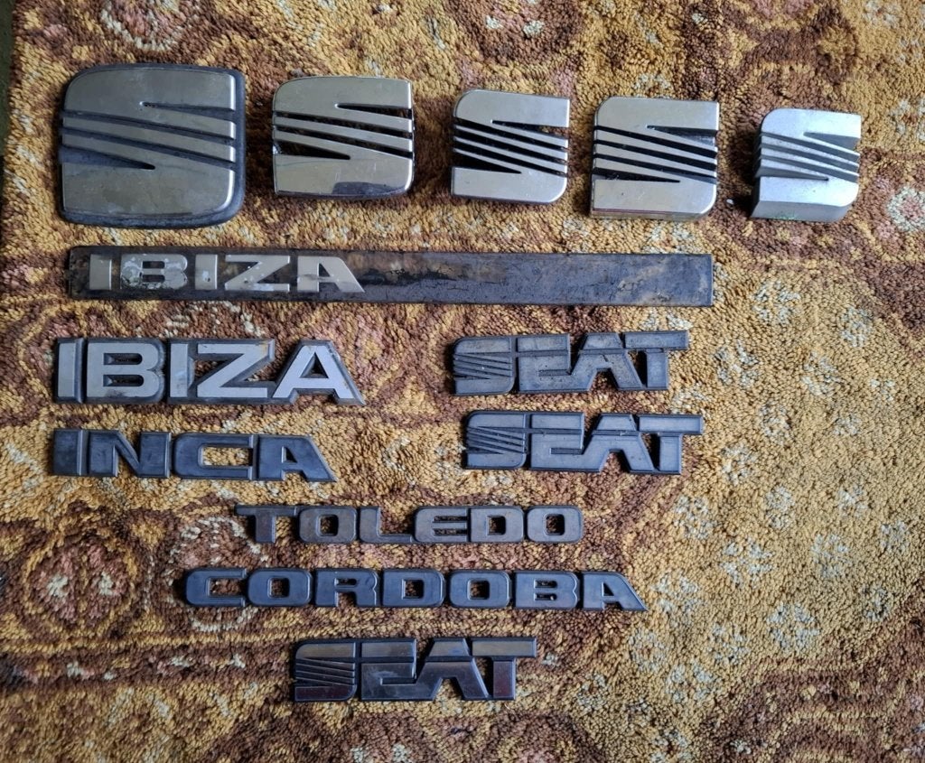 SEAT auto emblemen, Ophalen of Verzenden, Gebruikt, Auto's