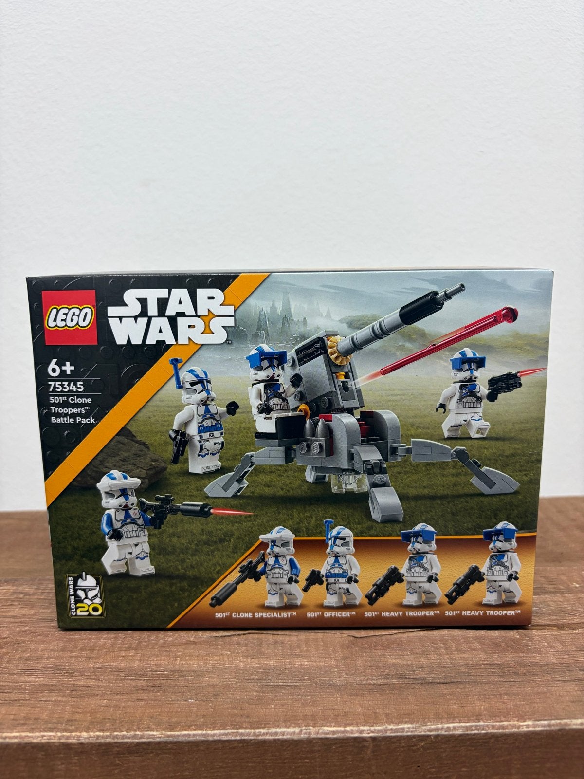 LEGO Star Wars 75345 501st Clone Troopers Battle Pack, Star Wars, Lego, Nieuw, Ophalen of Verzenden