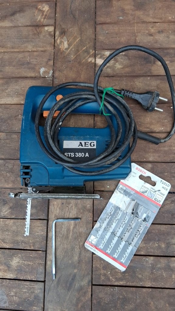 AEG decoupeerzaag machine, AEG, Gebruikt, Decoupeerzaag, Ophalen of Verzenden
