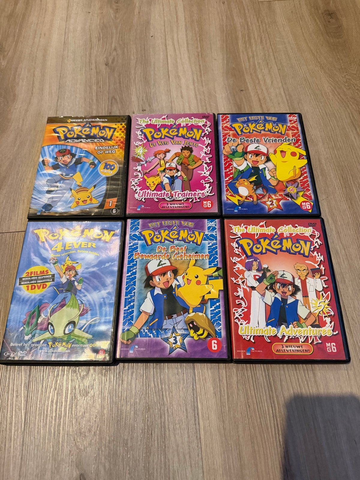 Zeldzame Pokémon DVD collectie - Gebruikt, oldschool, Ophalen of Verzenden, Gebruikt