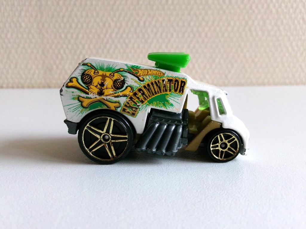 Cool-One Exterminator wit Hot Wheels (geen ovp), Ophalen of Verzenden, Gebruikt, Auto