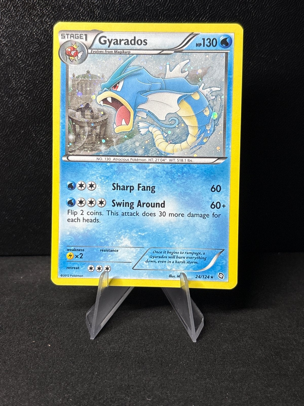 Gyarados 24/124, Ophalen of Verzenden, Zo goed als nieuw, Losse kaart