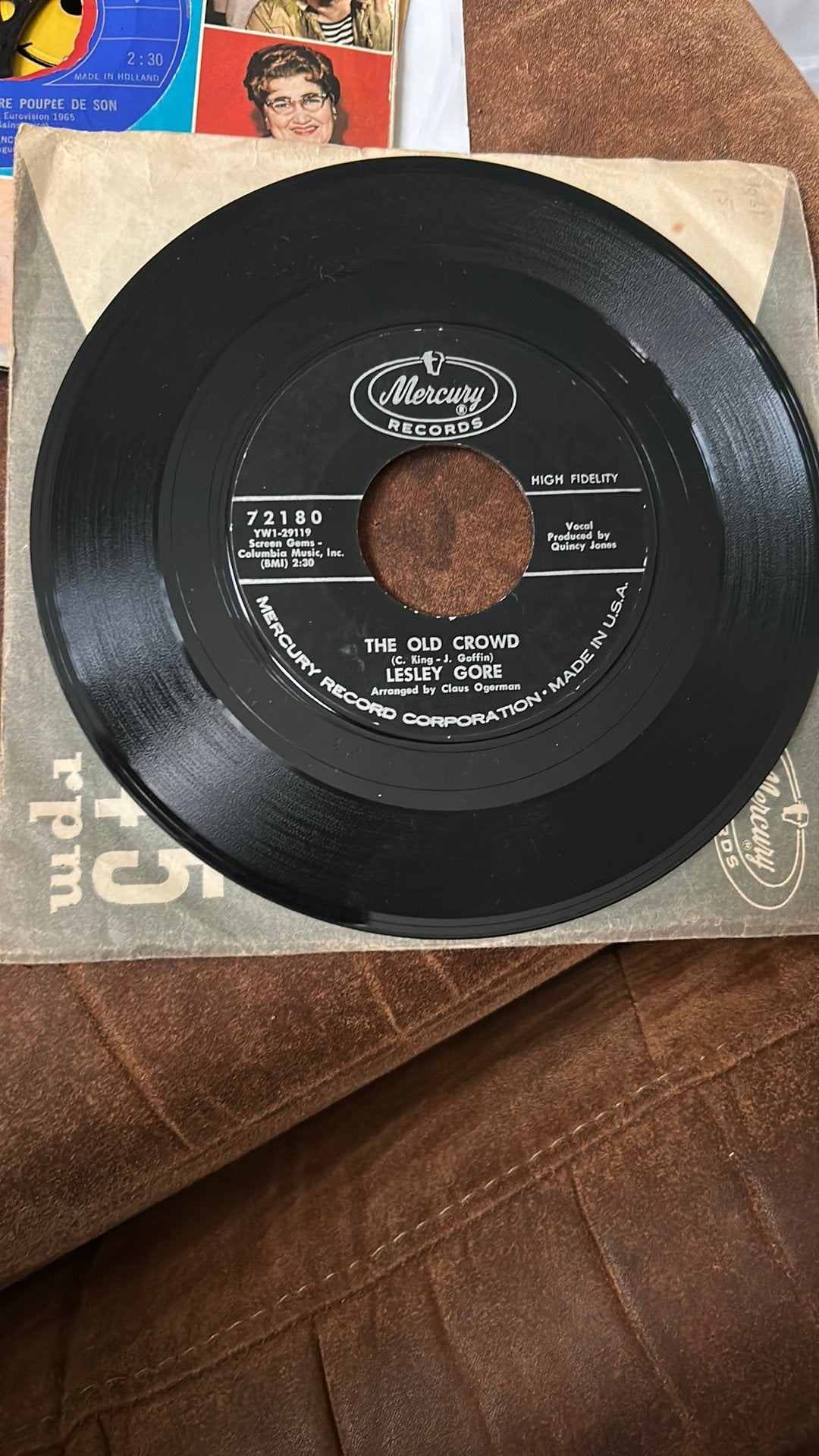 Lesley Gore - she ‘s a fool, Ophalen of Verzenden, Zo goed als nieuw, Pop