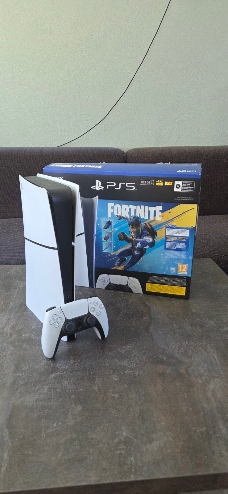 Zgan Playstation 5 slim digital, Ophalen, Zo goed als nieuw, Playstation 5 Digital