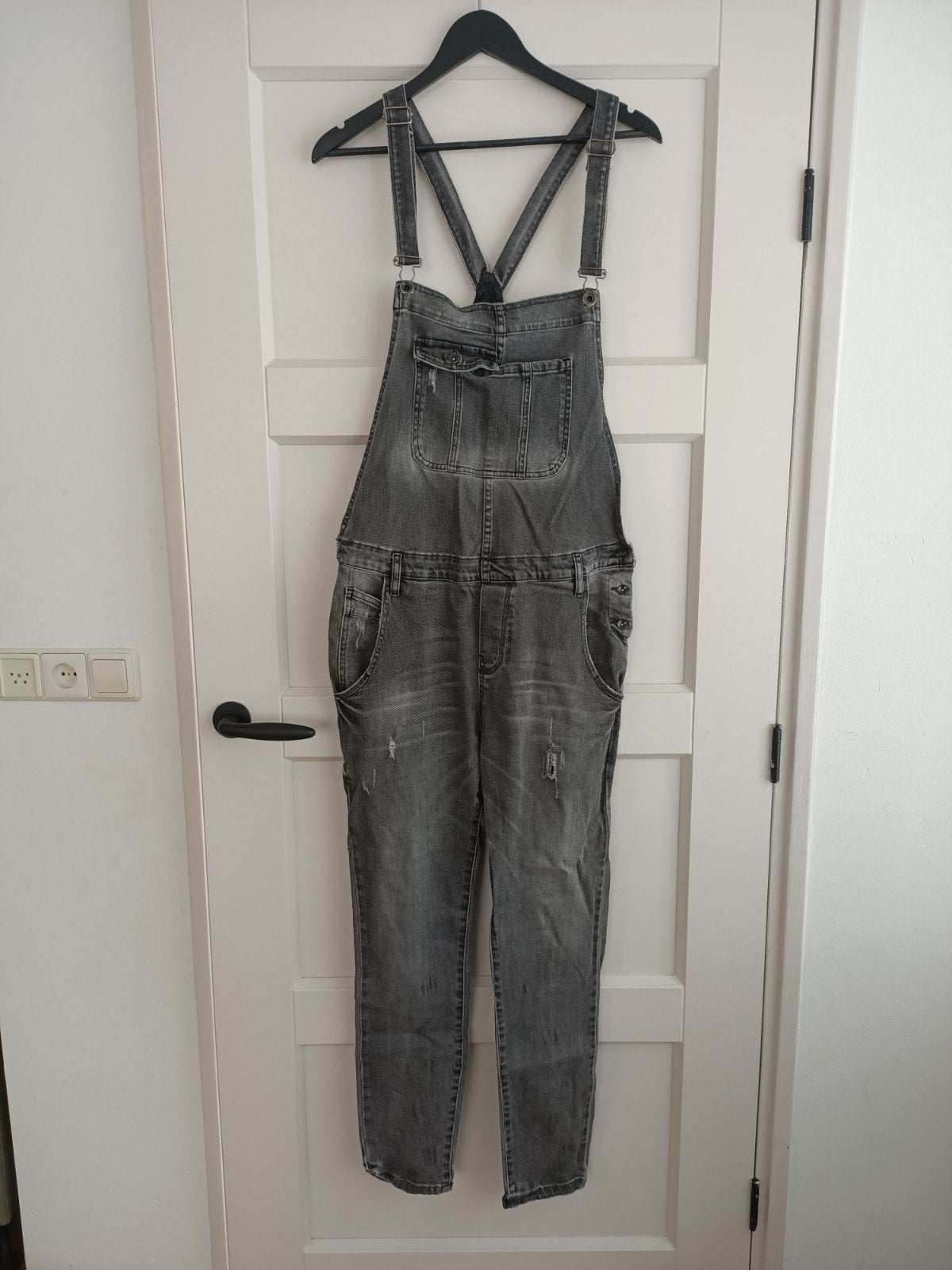 Zara Man Heren Tuinbroek - Grijs, Maat L, Ophalen of Verzenden, Maat 52/54 (L), Grijs, Zara Man