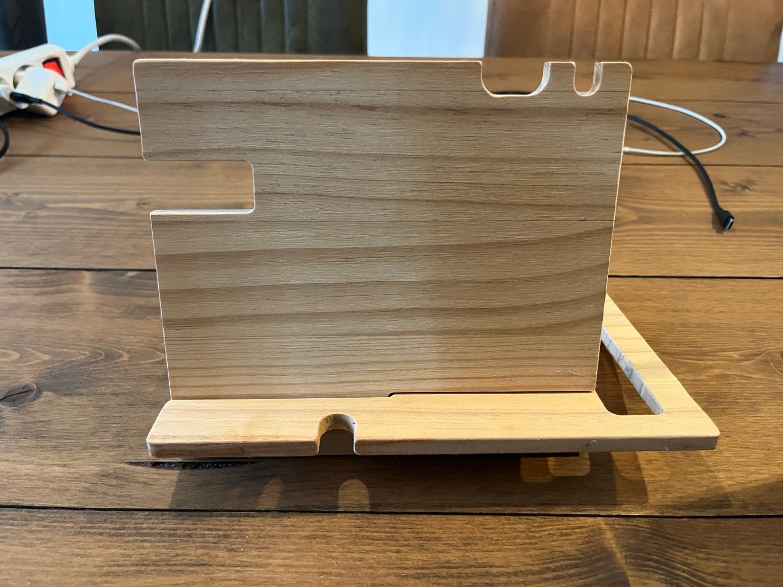 Nieuwe houten iPad / tablet houder, Computers en Software, Ophalen of Verzenden, Nieuw, 10 inch, Overige typen
