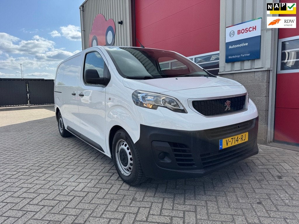 Peugeot Expert 226S 1.6 BlueHDI 95 Premium, Navigatie, Bluet, Voorwielaandrijving, Stof, Gebruikt, Wit
