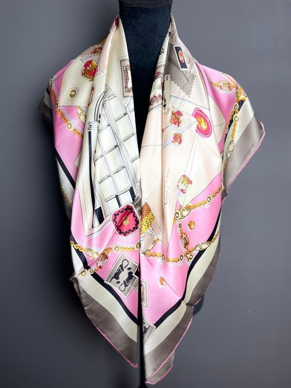 100% zijden sjaal, Kleding | Dames, Ophalen of Verzenden, Nieuw, Sjaal