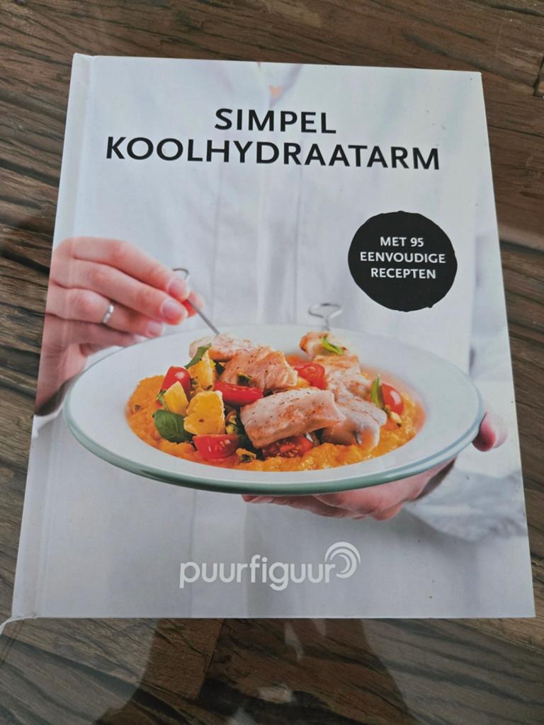 Simpel Koolhydraatarm Kookboek - PuurFiguur, Gezond koken, Nieuw, Ophalen of Verzenden, Hoofdgerechten