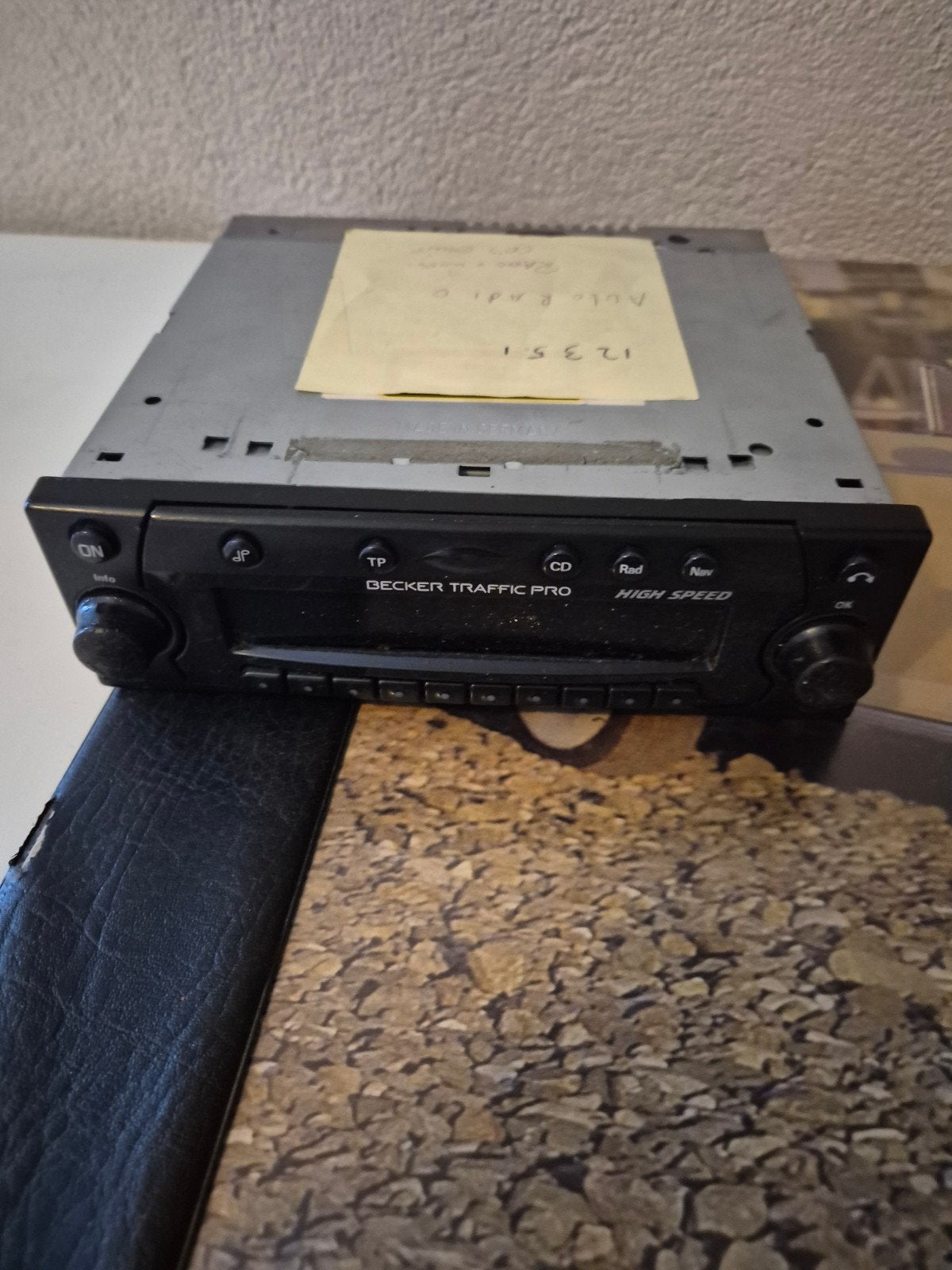 Becker Traffic Pro High Speed met CD-wisselaar en navigatie, Ophalen of Verzenden, Gebruikt