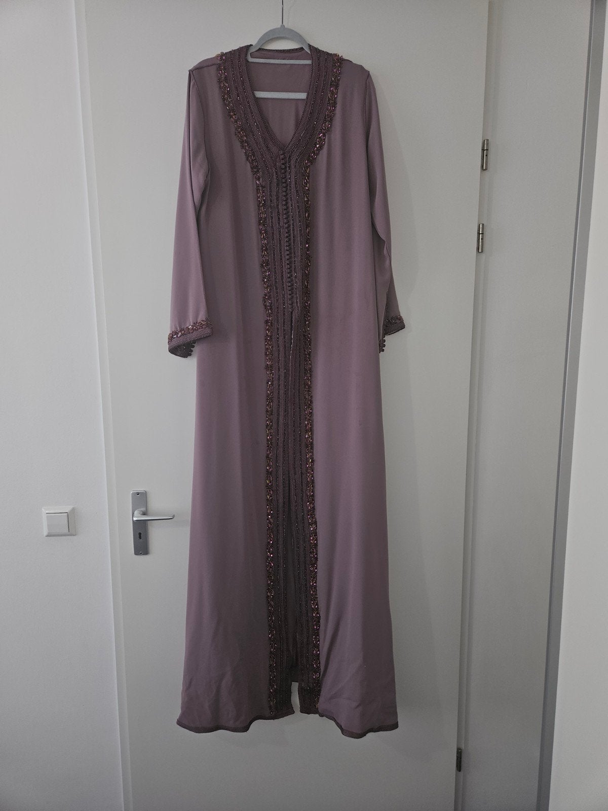 mooie takchita maat L XL, Maat 38/40 (M), Paars, Ophalen of Verzenden, Onder de knie