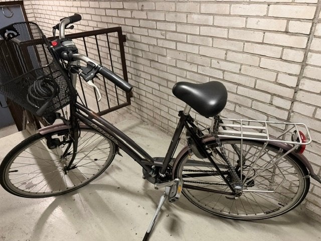 Gazelle dames fiets, Fietsen en Brommers, Ophalen, Gebruikt, Velgrem, 47 tot 50 cm