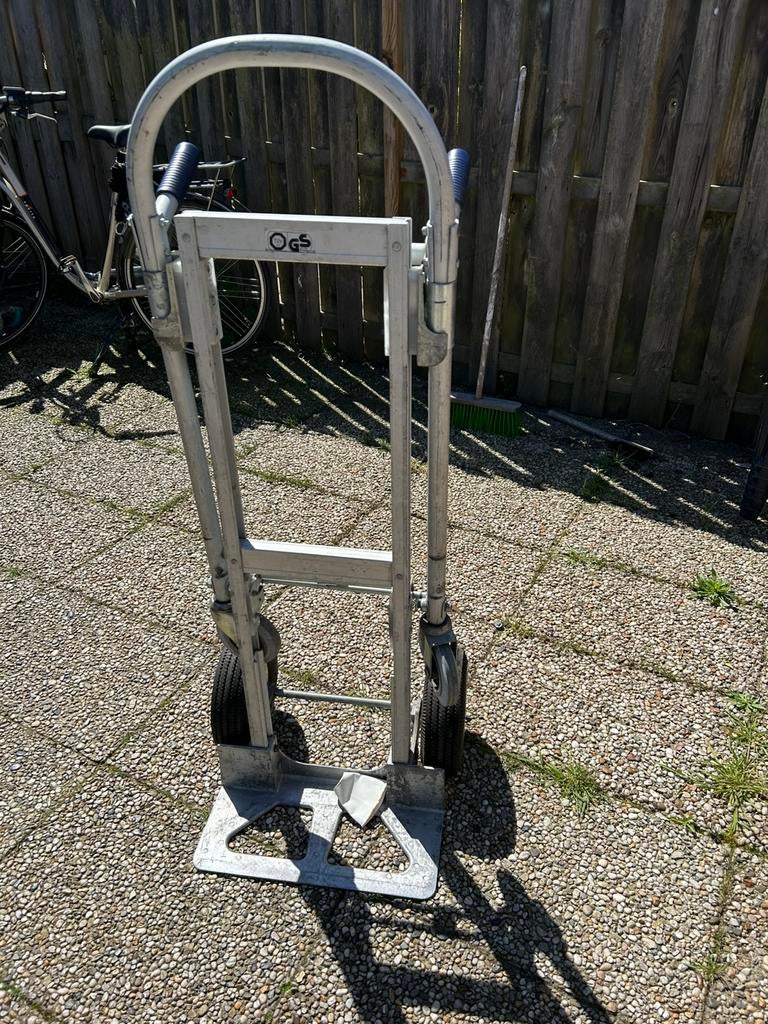 Steekwagen - inklapbaar transportkar, Ophalen of Verzenden, Zo goed als nieuw