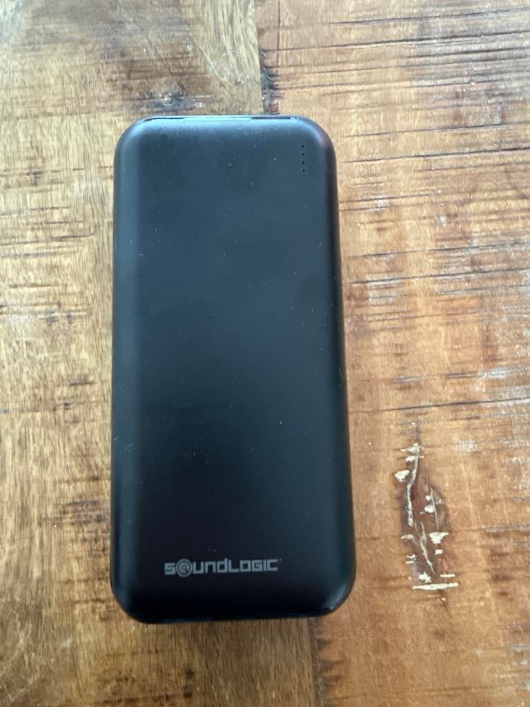 SoundLogic Powerbank 20000mAh - Zwart, Ophalen of Verzenden, Zo goed als nieuw