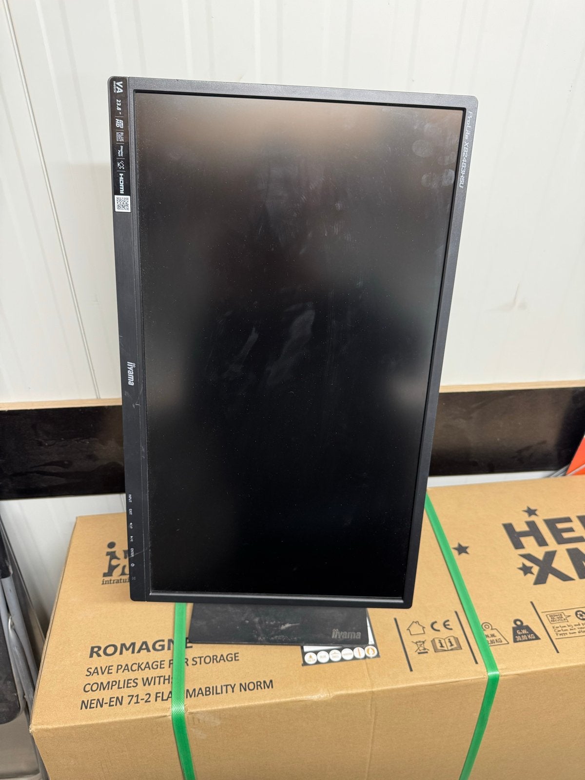 Iiyama ProLite XB2483HSU 23.8" Full HD VA Monitor, Gebruikt, Kantelbaar, VA, Full HD