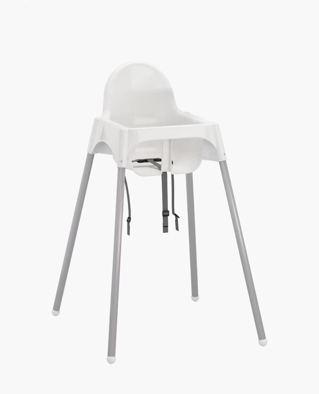 IKEA Antilop kinderstoel - wit met grijze poten, Ophalen, Gebruikt, Overige typen