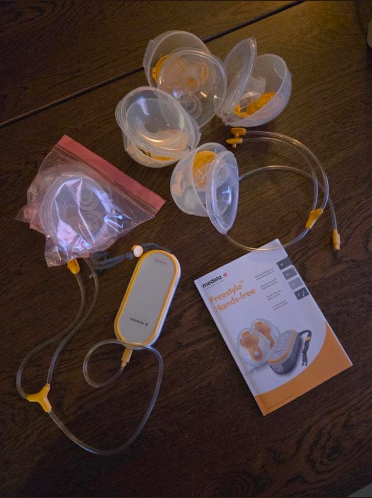 Medela freestyle kolf met extras, Ophalen of Verzenden, Zo goed als nieuw, Overige typen