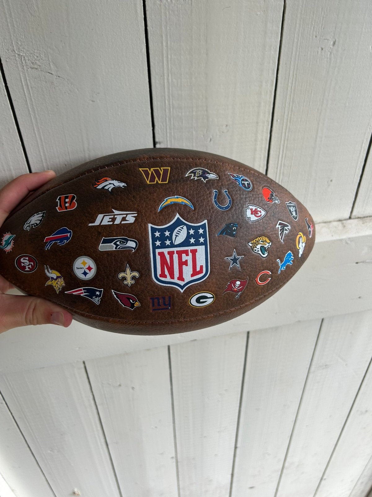 Wilson NFL Official Throwback 32 Team Logo Football – Nieuw, Ophalen of Verzenden, Zo goed als nieuw, Bal